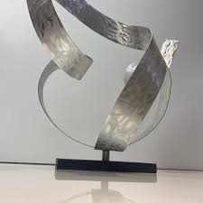 Aluminum II: metal sculpture by Sergiy Kovalenko