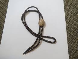 Beige Bolo Tie, Small Handcrafted Multi Tones Beige, Sand ...