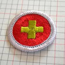 Vintage Boy Girl Cub Scouts Brownies Round Embroidered Patch ...