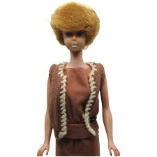 Vintage Blonde Bubble Cut Barbie Doll in Vintage Sorority ...
