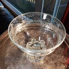 Vintage Light Blue Bowl - Bubbles and Waves - Signed R. Lukian 1986 - Very Hard to Find ! - Etsy