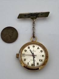 Vintage Felicia Analog Nurse Watch with 17 Jewels and Swiss ...