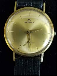 Lot - 18K GOLD VINTAGE BUCHERER MEN'S WRISTWATCH