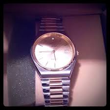 John Weitz | Accessories | John Weitz Gold Silver Watch Mint ...