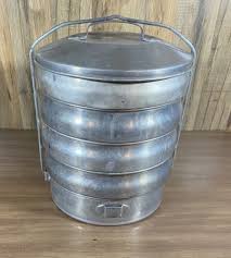 Vintage REGAL WARE Picnic Pack Aluminum Pans Stackable ...