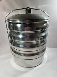 Vintage Regal Ware Picnic Stacking Aluminum Pans Lunch-BBQ ...