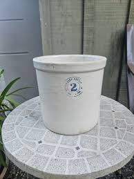 Vintage Stoneware Crock 2 Gallon Garden City Pottery San ...