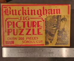 Collectors & Hobbyists Cardboard 1930 Year Vintage Puzzles ...