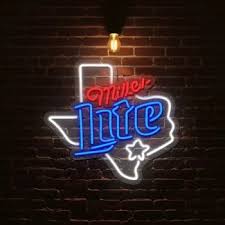 Miller Lite Neon Sign – The Trusted Choice for Home Bars ...