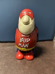 Vintage 1989 Budweiser Bud Man Collectors Edition Ceramic ...