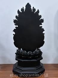 22.4" Old Chinese Natural Jadeite Jade Carving Sit Kwan-yin Guan Yin Sculpture | eBay