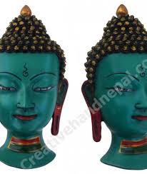 Buddha Resin Mask 4 X 8 Inch | Creativehand Nepal