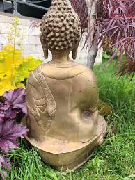 Bronze Buda Statue, 16inch, Handmade Bronze Antique Buda Statue for Collectors or Private Collection - Etsy