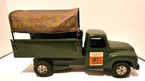 1950's Buddy L Army Supply Corps Pressed Steel Truck | eBay