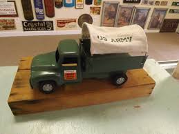 Vintage CLEAN MINTY Buddy L US ARMY Truck Pressed Steel | eBay
