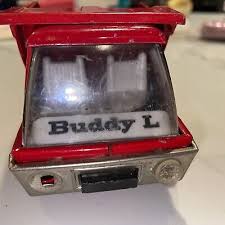 Vintage Japan Buddy L Metal Dump Truck Red Toy Pressed Steel ...