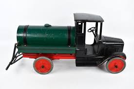 Sold at Auction: Buddy L Tank Line Tanker Truck w/ Sprinkler