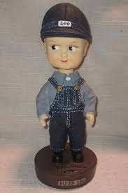 BUDDY LEE Dungarees Overalls! Bobble Head DOLL Since 1889 | eBay