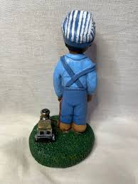 Handpainted Boy Plays With Toy Train - Etsy