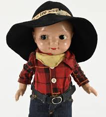 Sold at Auction: Lee Reynolds, Rare Buddy Lee Doll Cowboy Pants And Hat