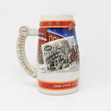 Beer Mug, Budweiser 100th Anniversary Holiday, A Century of Tradition – Antigo Trunk