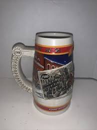 Budweiser Clydesdale Holiday Stein 1999 "A Century of Tradition" 3-D “Gift” | eBay