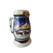 Budweiser 2000 Holiday Stein Beer Mug "Holiday in the ...