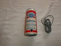 Budweiser 16oz Vintage Phone Can WORKS Telephone | eBay
