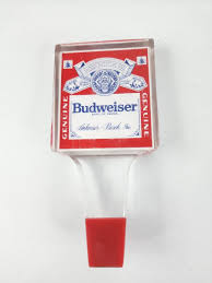 Vintage Acrylic Lucite Budweiser King of Beers Beer Tap ...