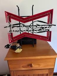 Vintage Budweiser Bow Tie Neon Light - Etsy