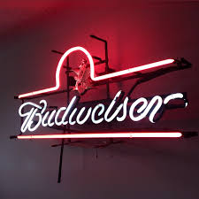 Vintage Neon Budweiser Sign – Bon Studios