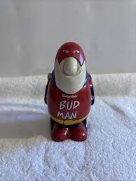 Vintage 1989 Budweiser Budman Bud Man Beer Stein Mug ...