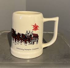 Vintage budweiser champion clydesdales Coffee Cup | eBay