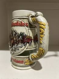 Budweiser Beer Stein Mug Clydesdales 1983 Limited Edition Ceramarte Brazil | eBay
