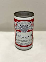 Vintage Budweiser 12 oz. Coin Bank Steel Can Anheuser Busch | eBay