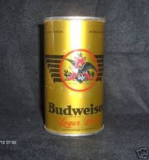 Old Original Budweiser Gold Flat Top Beer Can 1930s | #29117887