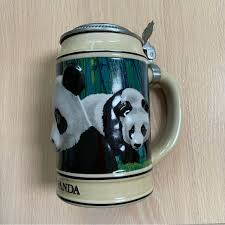 Ceramarte | Other | Vintage 992 Budweiser Giant Panda Stein ...