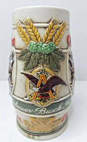 Budweiser Beer Stein 1983 World Famous Bud Clydesdales ...