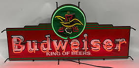 Budweiser King Of Beers Neon Sign
