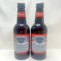 14.5” Budweiser Glass Bottle Set - Rare Piggy | Mercari