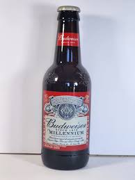 Budweiser Millennium Large Jumbo Glass Beer Bottle 15 ...