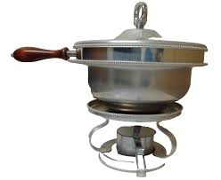 Vintage Buenilum 5 piece chafing dish food warmer with ...