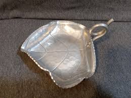 BW Buenilum Leaf Trinket Dish Silver Aluminum | Mercari