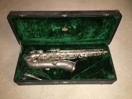 Vintage York Low Pitch Saxophone & Case Grand Rapids ...