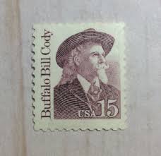 US Stamp 15c Buffalo Bill Cody Great Americans 1988 Unused ...