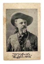 Sold at Auction: ORIGINAL BUFFALO BILL WM. CODY SHOW CABINET ...
