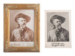 William F. 'buffalo Bill' Cody Signature