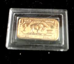 Lot Of Two (2) - 1 Gram 100 Mills .999 Fine Gold Clad Collector Bar- In Capsule | eBay