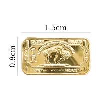 Custom Gold & Silver Plated Buffalo Coin - 1 Troy Ounce Coin OEM