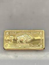 5 Gram 100 Millls Gold Buffalo Bullion Bars .999 Fine 24k Bullion for sale online | eBay
